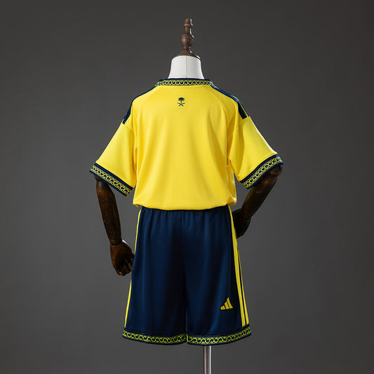 Kit Criança Al-Nassr FC 2026-27 Principal Anterior