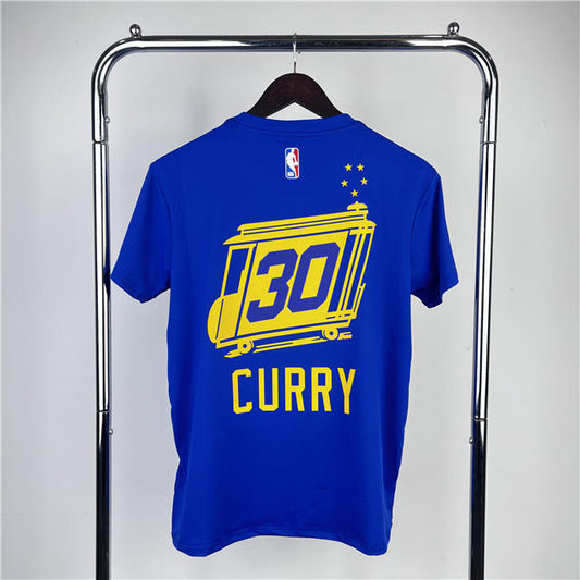 Tshirt NBA Golden State Warriors Dri-Fit Curry #30 Azul