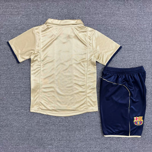 Kit Criança FC Barcelona 2001-02 Alternativo