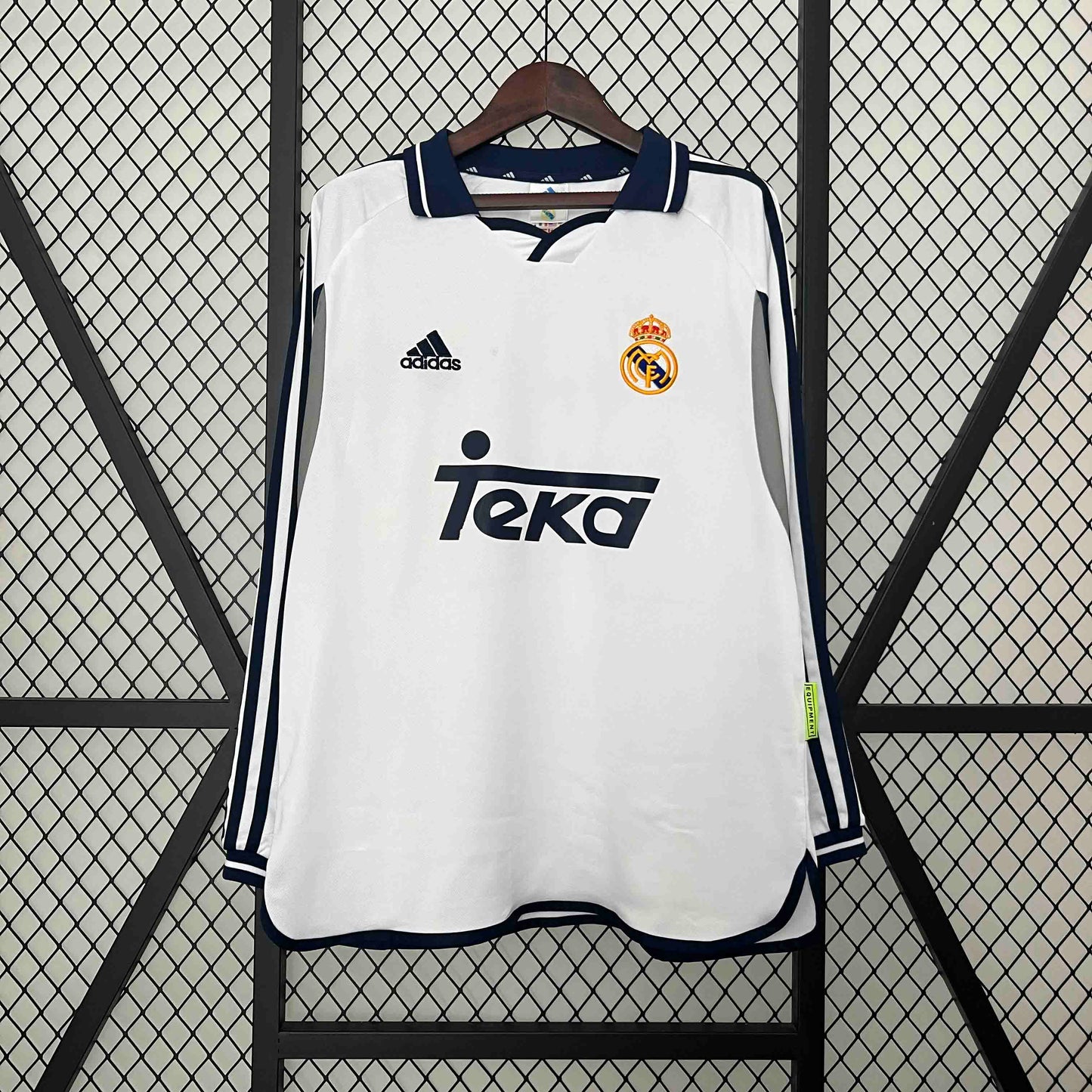 Camisola Manga Comprida Real Madrid 2000-01 Principal