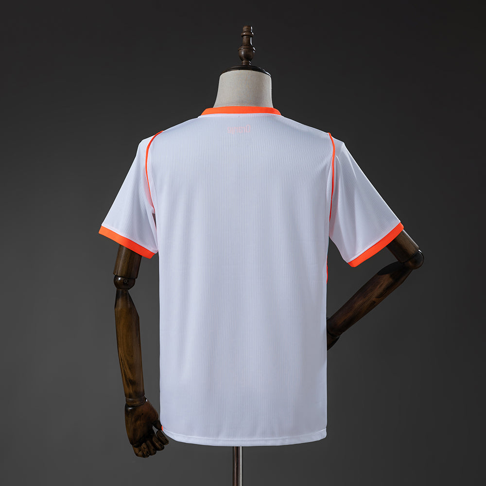 Camisola Paises Baixos 2026 Alternativa Branca Versão Adepto