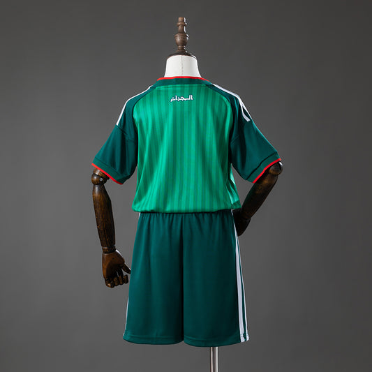 Kit Criança Argelia 2026 Alternativo Verde