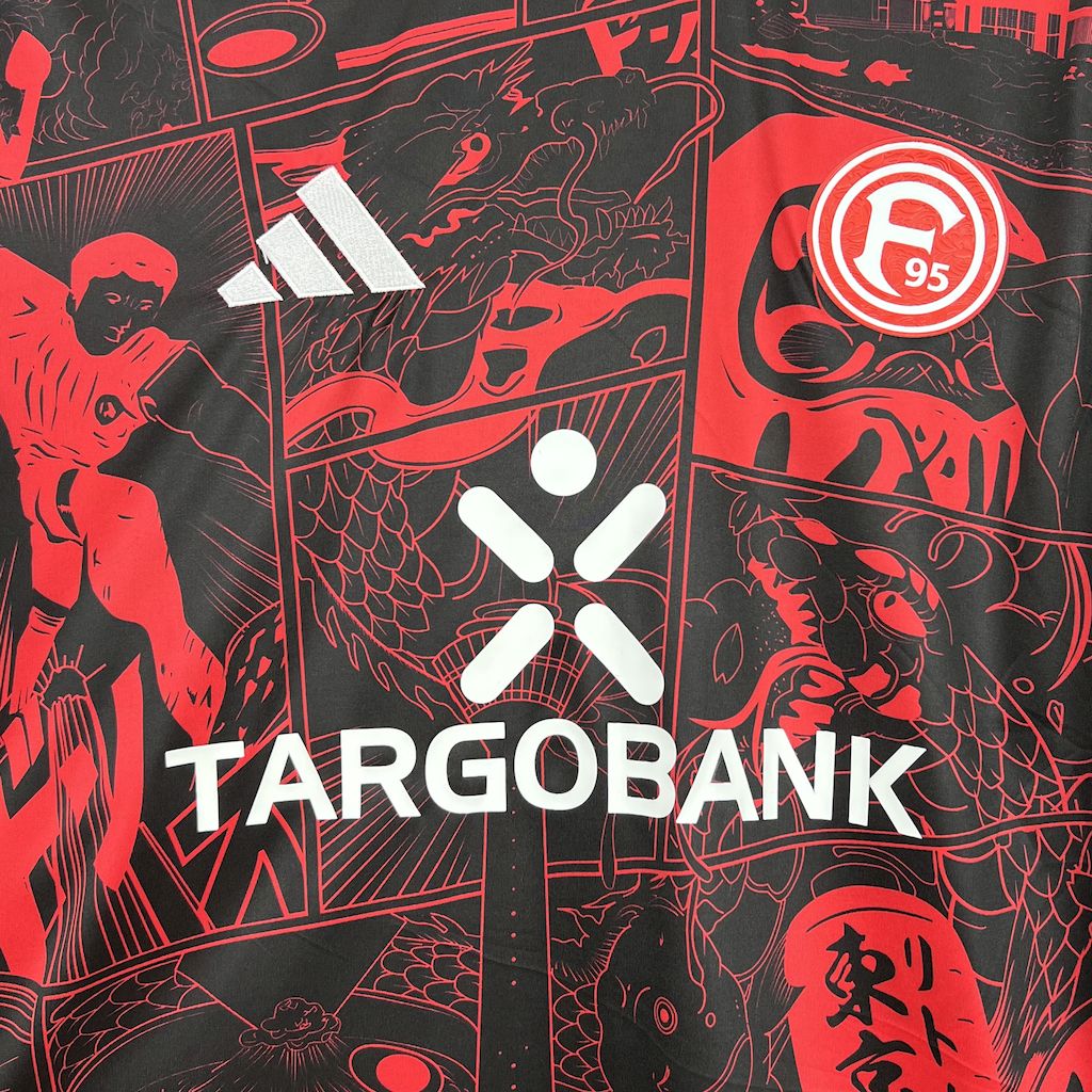 Camisola Fortuna Dusseldorf 95 2025-26 Edição Especial Versão Adepto