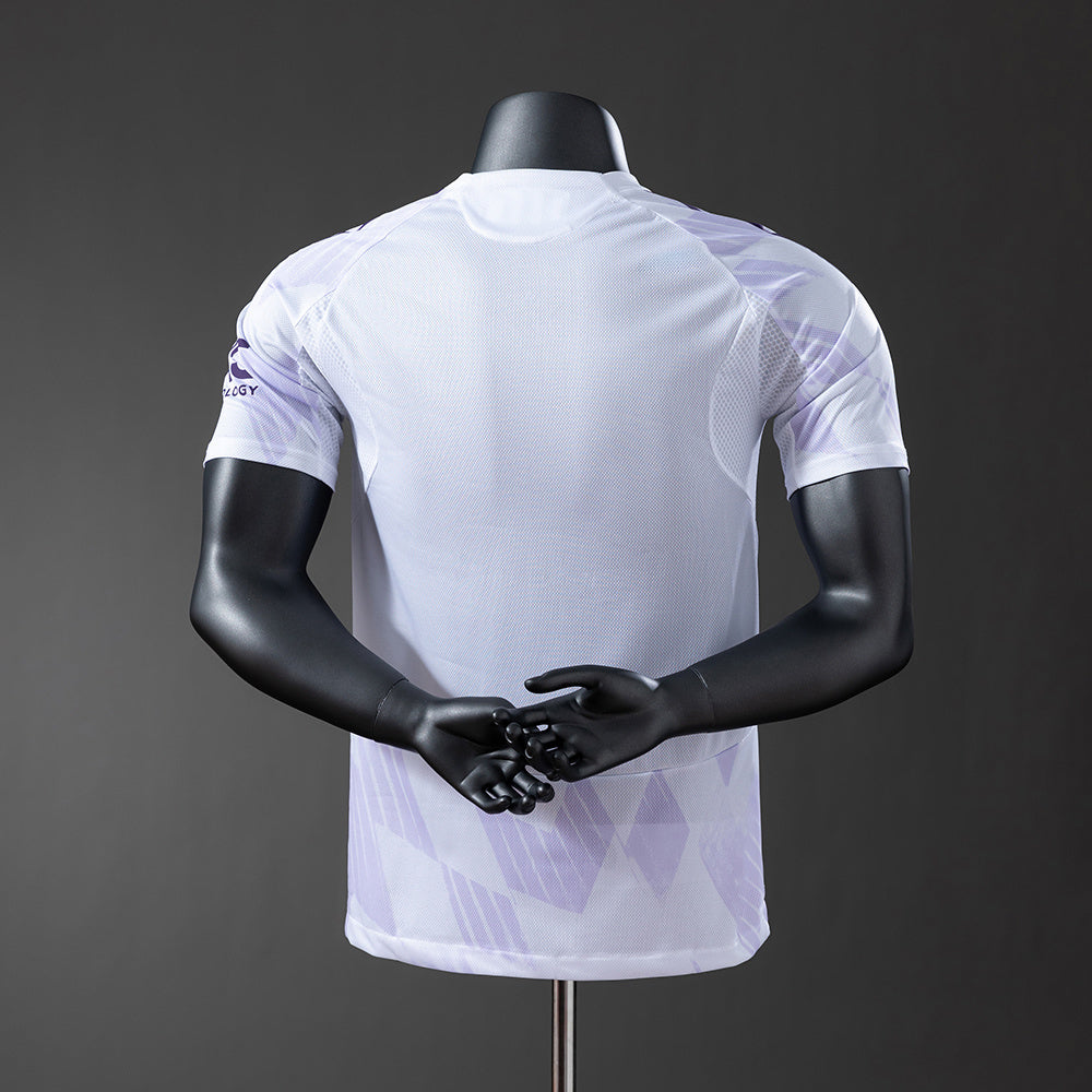 Camisola M-United 2025-26 Alternativa Branca Versão Jogador