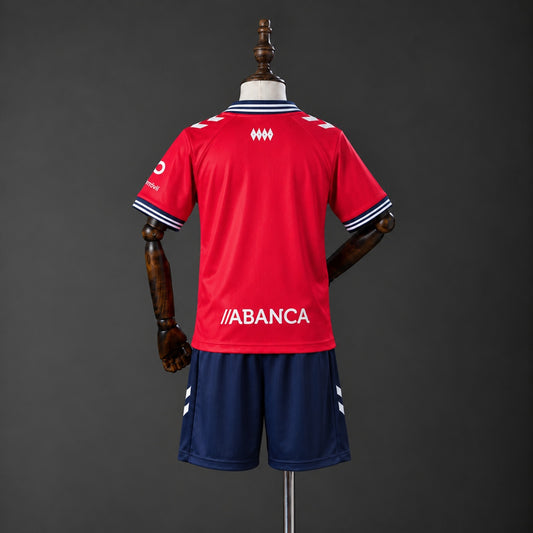 Kit Criança Celta Vigo 2026-27 Alternativo Vermelho