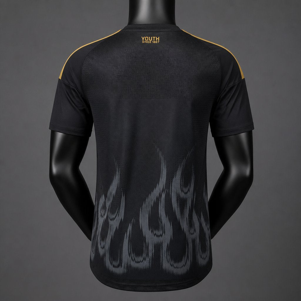 Camisola Juventus FC 2026-27 Alternativa Preta Versão Jogador