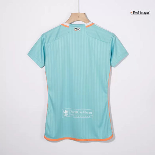 Camisola Inter Miami CF 2024-25 Alternativa Azul Versão Mulher