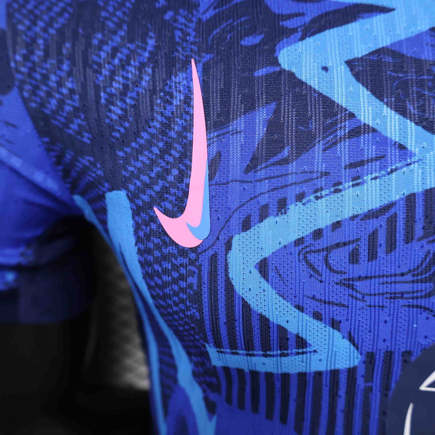 Camisola Atletico Madrid 2024-25 Alternativa Azul Versão Jogador