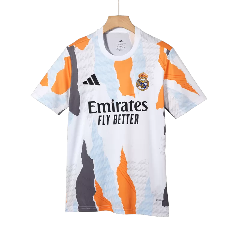Camisola Real Madrid CF 2024-25 Pre-Match Versão Adepto