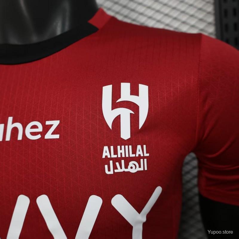 Camisola Al-Hilal SFC 2025-26 Treino Versão Jogador