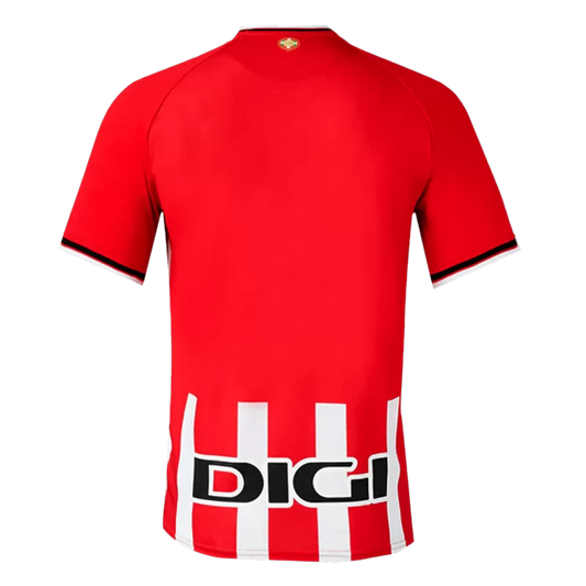 Camisola Athletic Club Bilbao 2025-26 Principal Versão Adepto