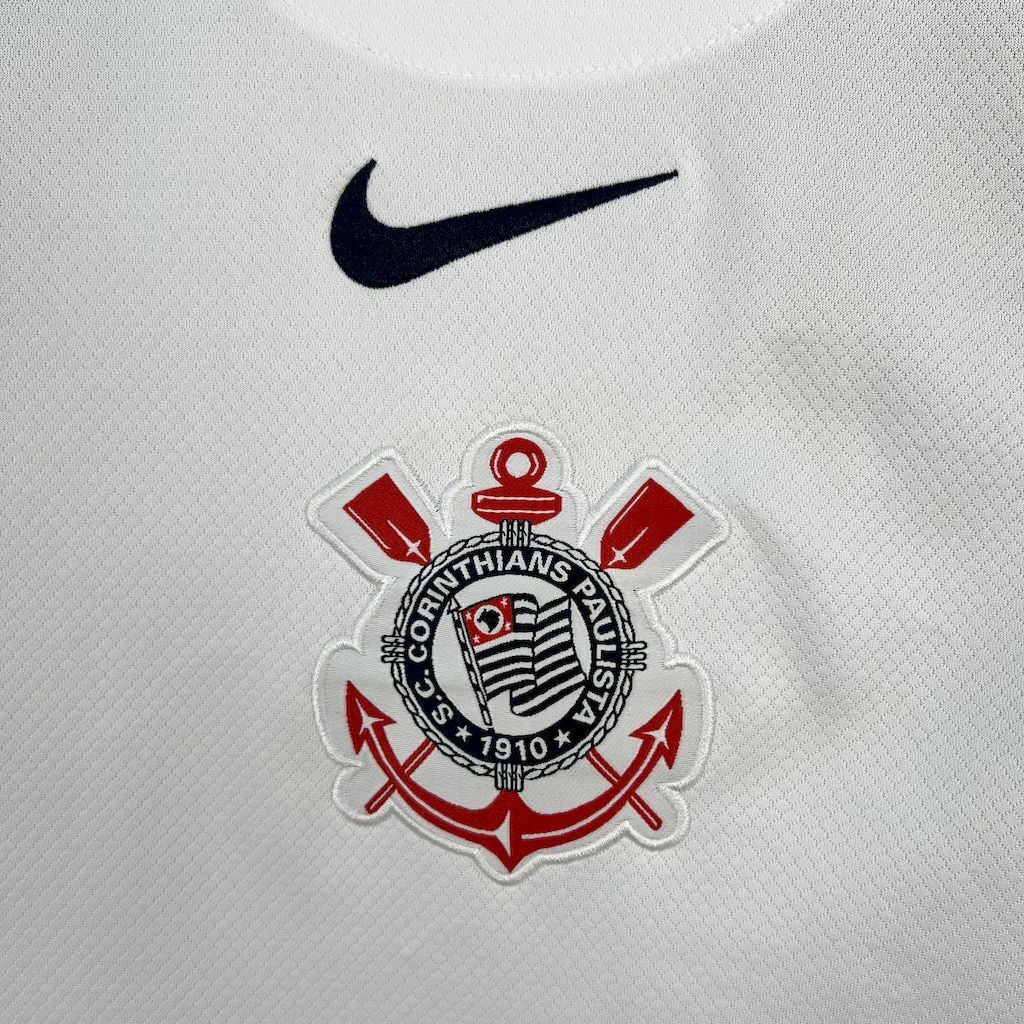 Camisola SC Corinthians 2025-26 Principal Lisa Versão Adepto