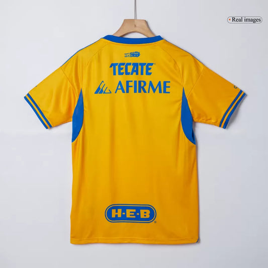 Camisola Tigres UANL 2025-26 Principal Versão Adepto