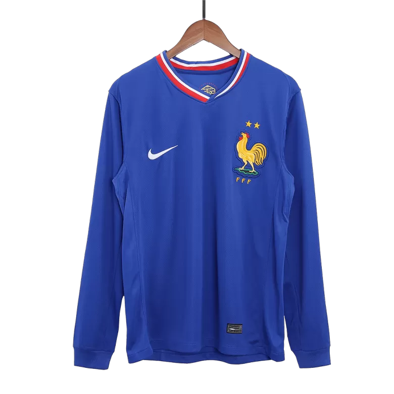 Camisola Manga Comprida França 2024 Principal Versão Adepto