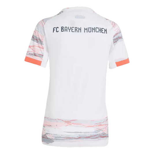 Camisola FC Bayern 2025-26 Alternativa Creme Versão Mulher