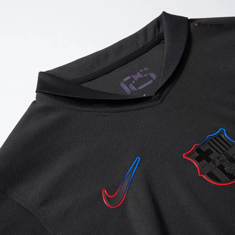 Camisola FC Barcelona 2024-25 Alternativa Preta Versão Adepto