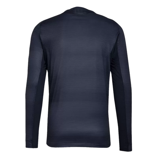 Camisola Manga Comprida Real Madrid CF 2025-26 Alternativa Azul Escura Versão Adepto