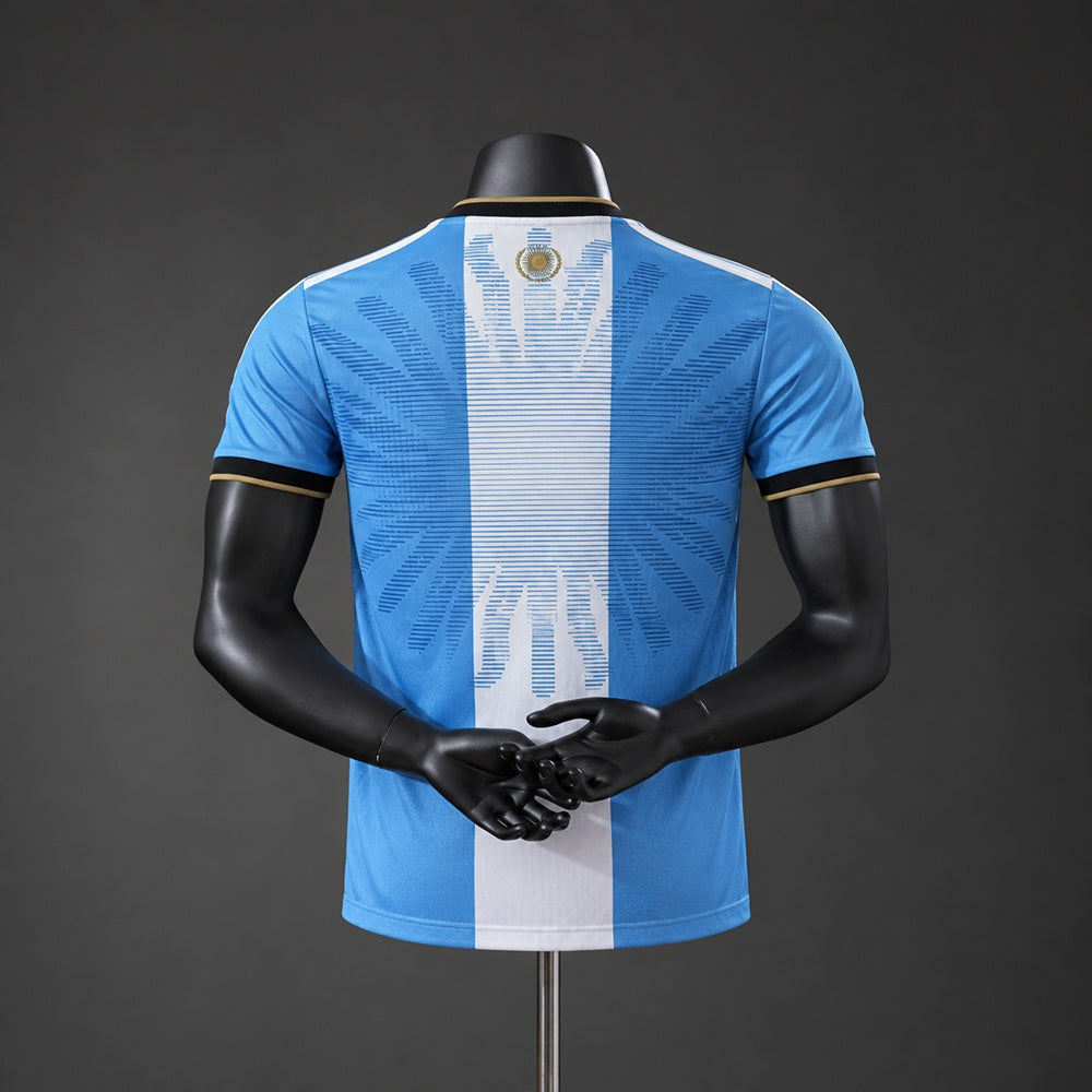 Camisola Argentina 2026 Edição Messi Tribute Versão Jogador