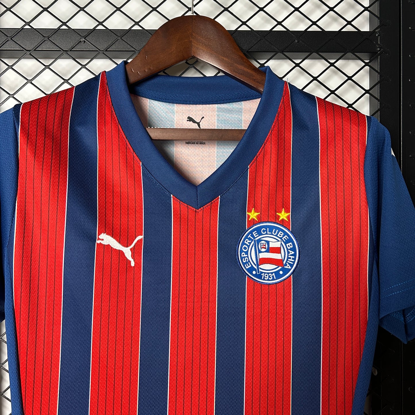 Camisola Bahia 2025-26 Alternativa Vermelha Versão Mulher