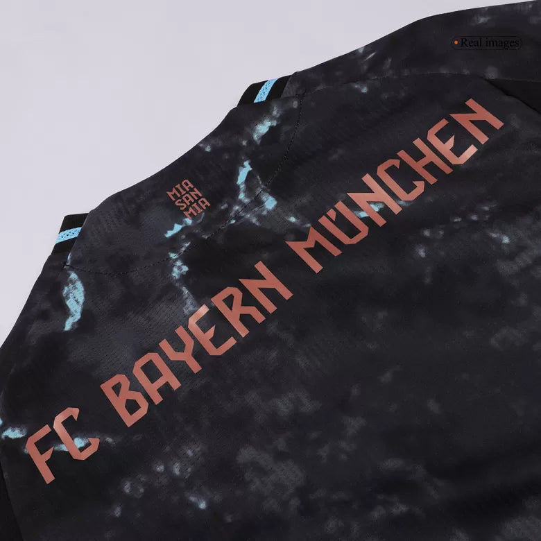 Camisola FC Bayern Munique 2024-25 Alternativa Preta Versão Adepto MULLER #25