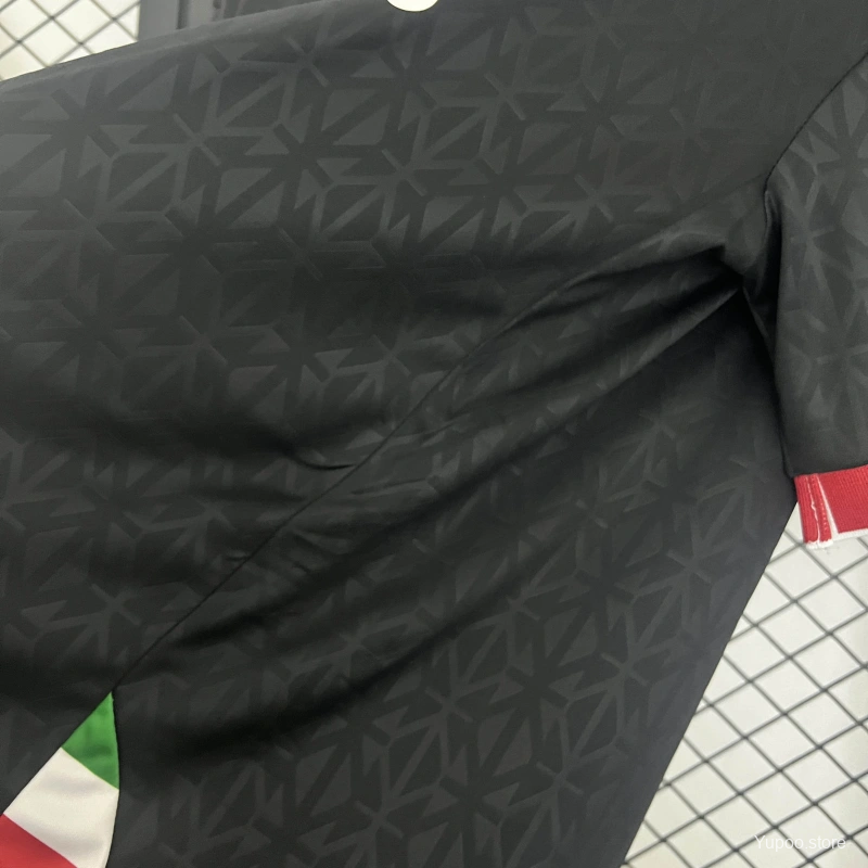 Camisola Athletic Club Bilbao 2024-25 Alternativa Preta Versão Adepto