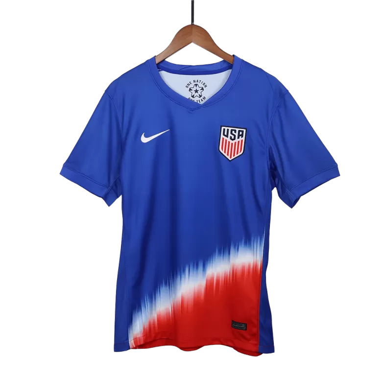 Camisola USA 2024 Alternativa Azul Versão Adepto