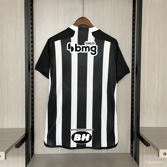 Camisola Atlético-MG 2024-25 Principal Versão Adepto Todos Patrocinadores