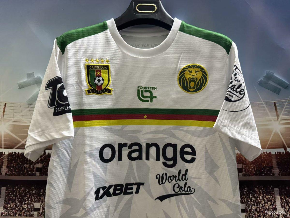 Camisola Camarões 2025 Pre-Match Versão Adepto