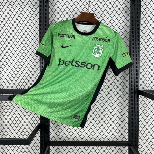 Camisola Atletico Nacional 2025-26 Alternativa Verde Versão Adepto