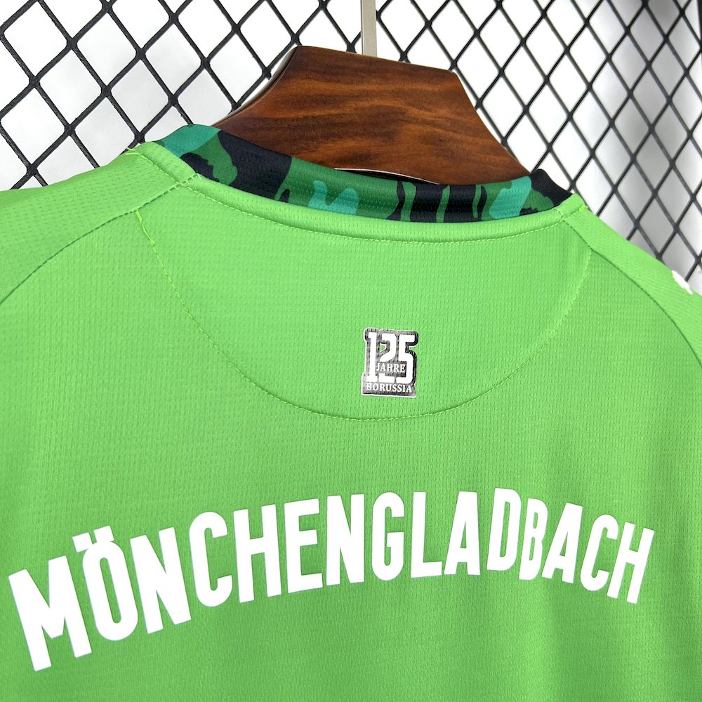 Camisola Borussia Monchengladbach 2025-26 Alternativa Verde Versão Adepto