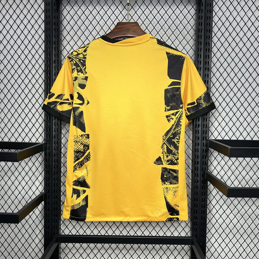 Camisola Inter Milão 2024-25 Alternativa Amarela Lisa Versão Adepto