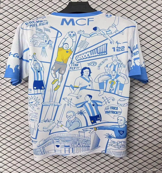 Camisola Malaga CF 2025-26 Edição Especial Versão Adepto