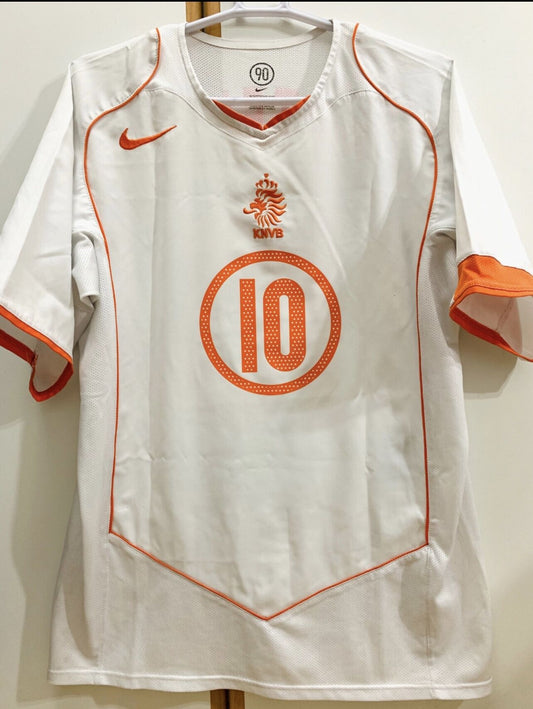 Camisola Paises Baixos 2004 Alternativa V. NISTELROOY #10
