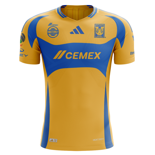 Camisola Tigres 2024-25 Principal Versão Adepto ROMULO #23