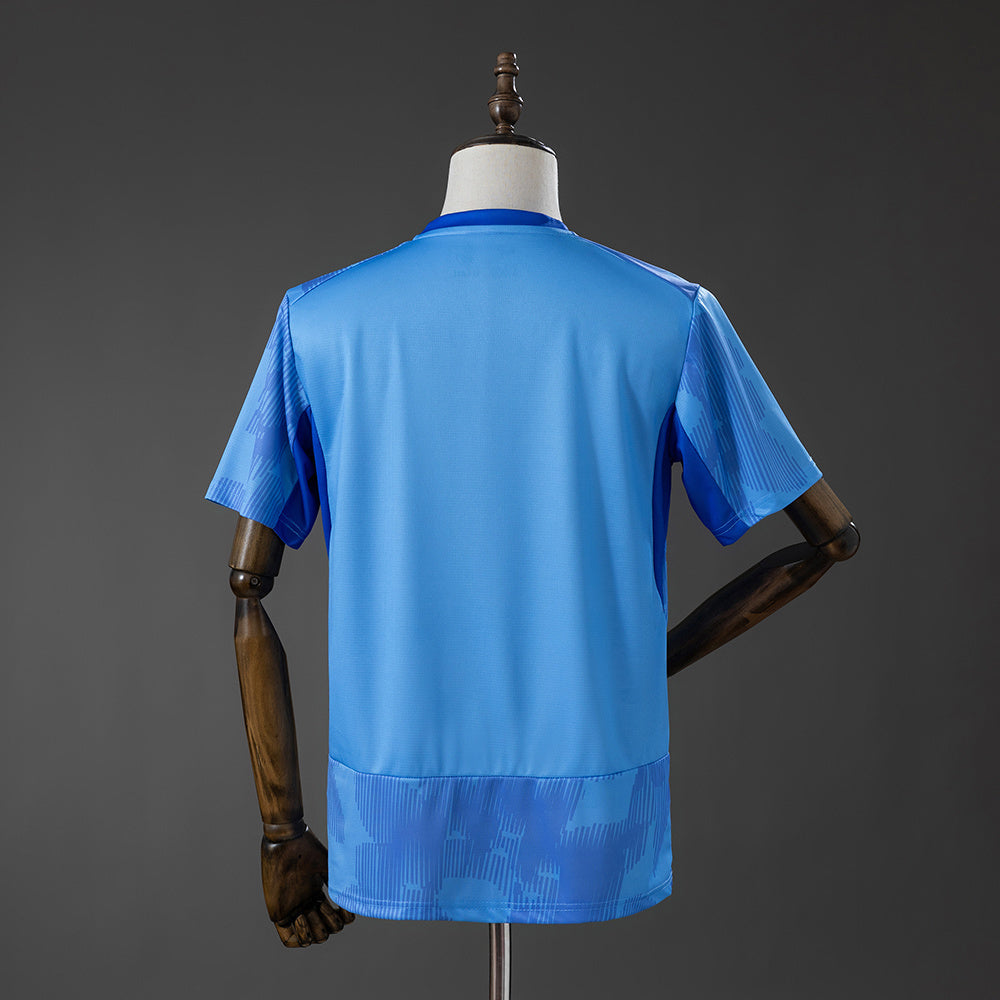 Camisola Austria 2026 Alternativa Azul Versão Adepto