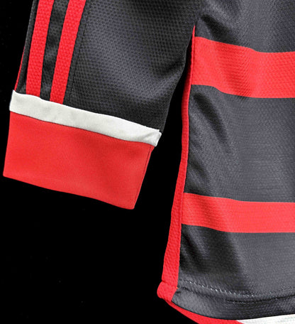 Camisola Manga Comprida Flamengo 2024-25 Principal Versão Adepto