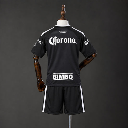 Kit Criança CF America 2026-27 Alternativo Preto