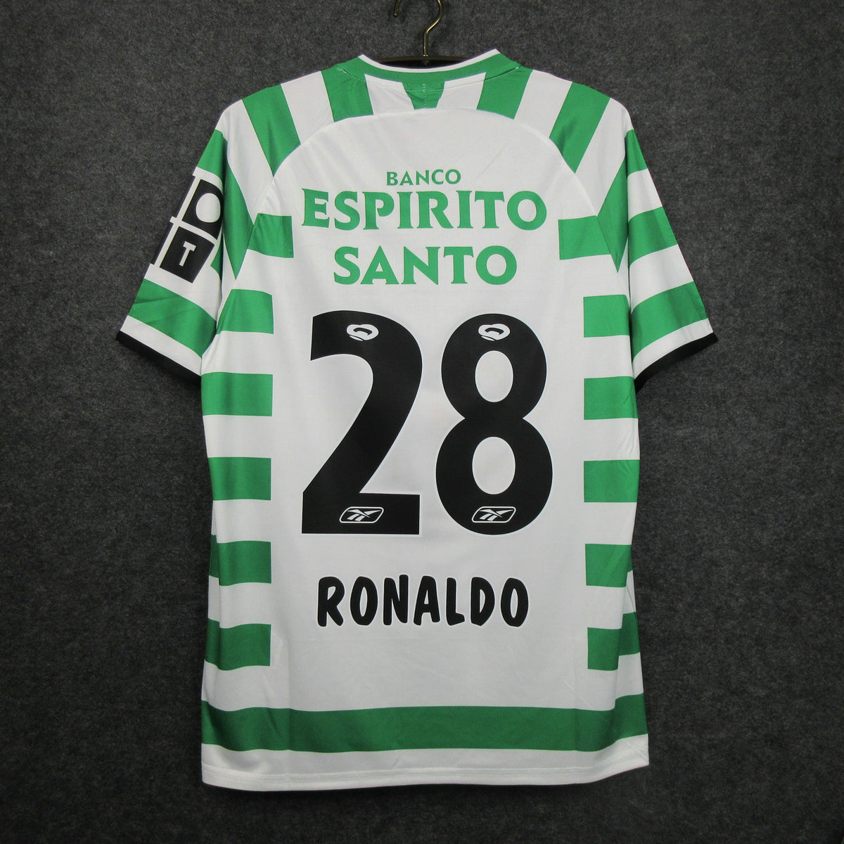 Camisola SCP 2003-04 Principal RONALDO #28