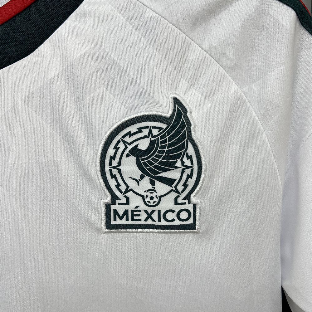 Camisola Mexico 2026 Alternativa Branca Versão Adepto