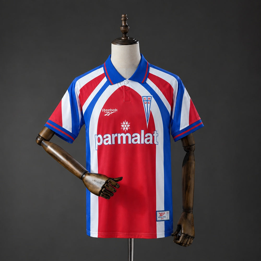 Camisola CD Universidad Católica 1998-99 Alternativa Vermelha Versão Adepto