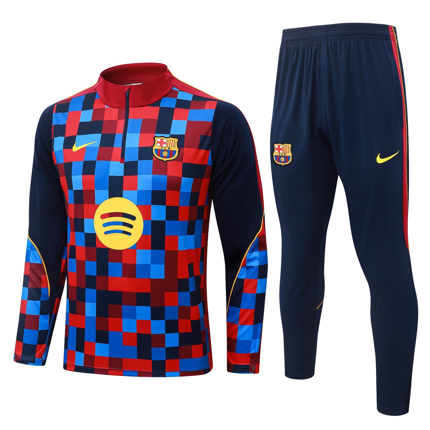 Fato de Treino FC Barcelona 2026-27 - Camisola com Fecho