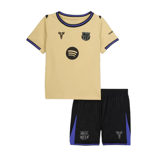 Kit Criança FC Barcelona 2025-26 Alternativo