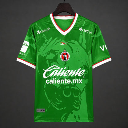 Camisola Club Tijuana 2026-27 Alternativa Verde Versão Adepto