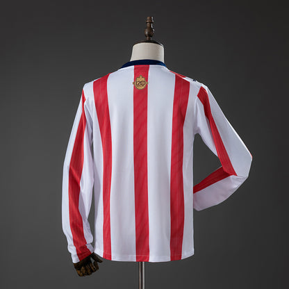 Camisola Manga Comprida CD Chivas 2025-26 Edição 120º Aniversário Versão Adepto