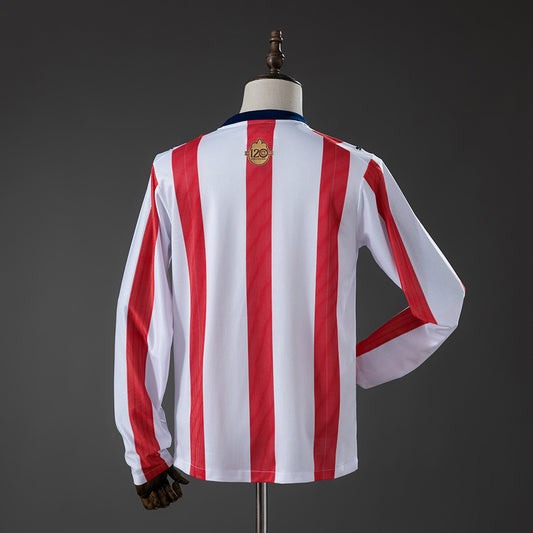 Camisola Manga Comprida CD Chivas 2025-26 Edição 120º Aniversário Versão Adepto
