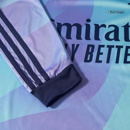 Camisola Manga Comprida ARS 2024-25 Alternativa Azul Versão Adepto
