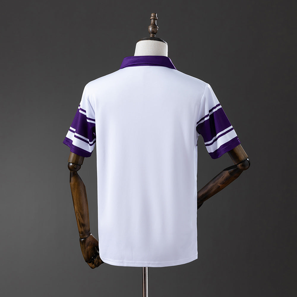 Camisola ACF Fiorentina 1983-84 Alternativa Branca Versão Adepto