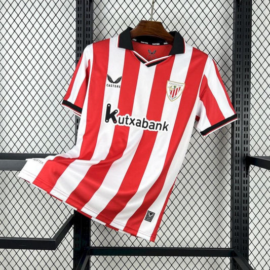 Camisola Athletic Club Bilbao 2025-26 Principal Versão Adepto