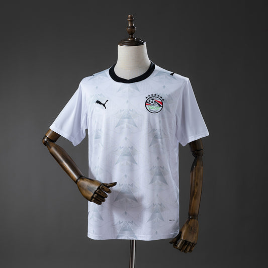 Camisola Egipto 2026 Alternativa Branca Versão Adepto