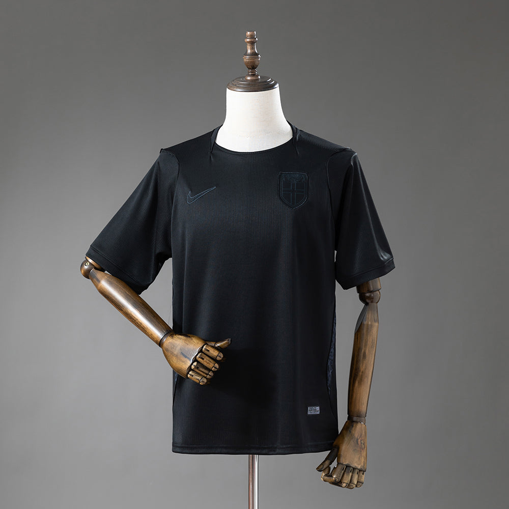 Camisola Noruega 2026 Alternativa Preta Versão Adepto